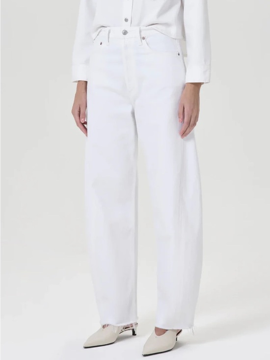 Agolde Denim - AGOLDE - LUNA HIGH RISE PIECED TAPER - ELEMENT WHITE
